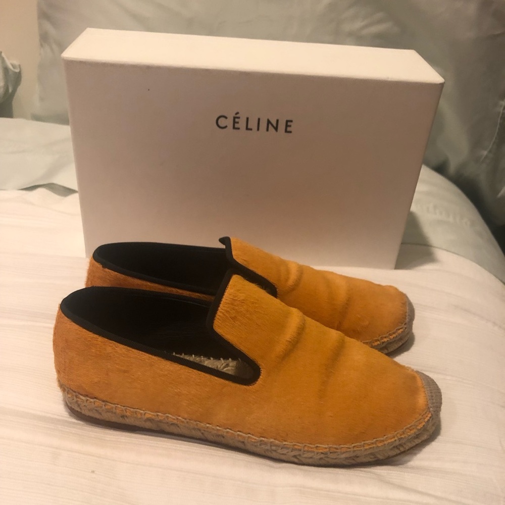 Celine Pony Hair Espadrilles
